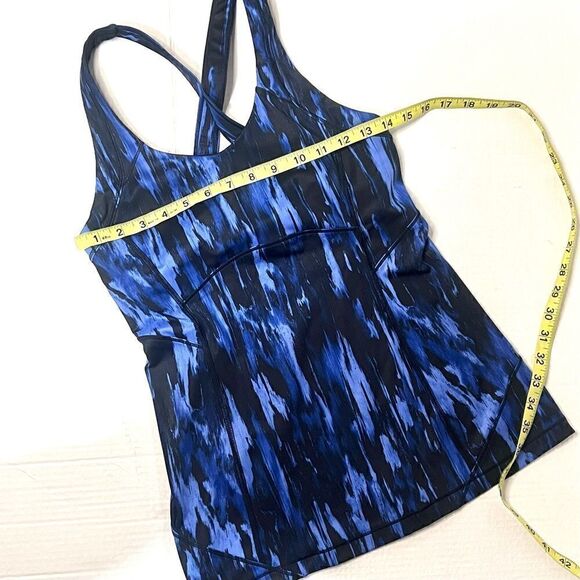 lululemon Cool Rackerback Blue Tank Top - Picture 5 of 9